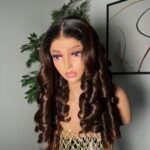 Honey Brown Wavy Curls