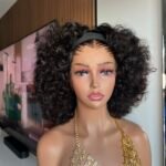 Bouncy curls wig band